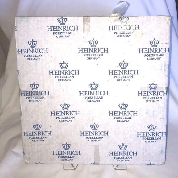 Fairies of the Fields Plate Heinrich Porcelain Germany Gorse Fairy Original Box - Picture 3 of 3